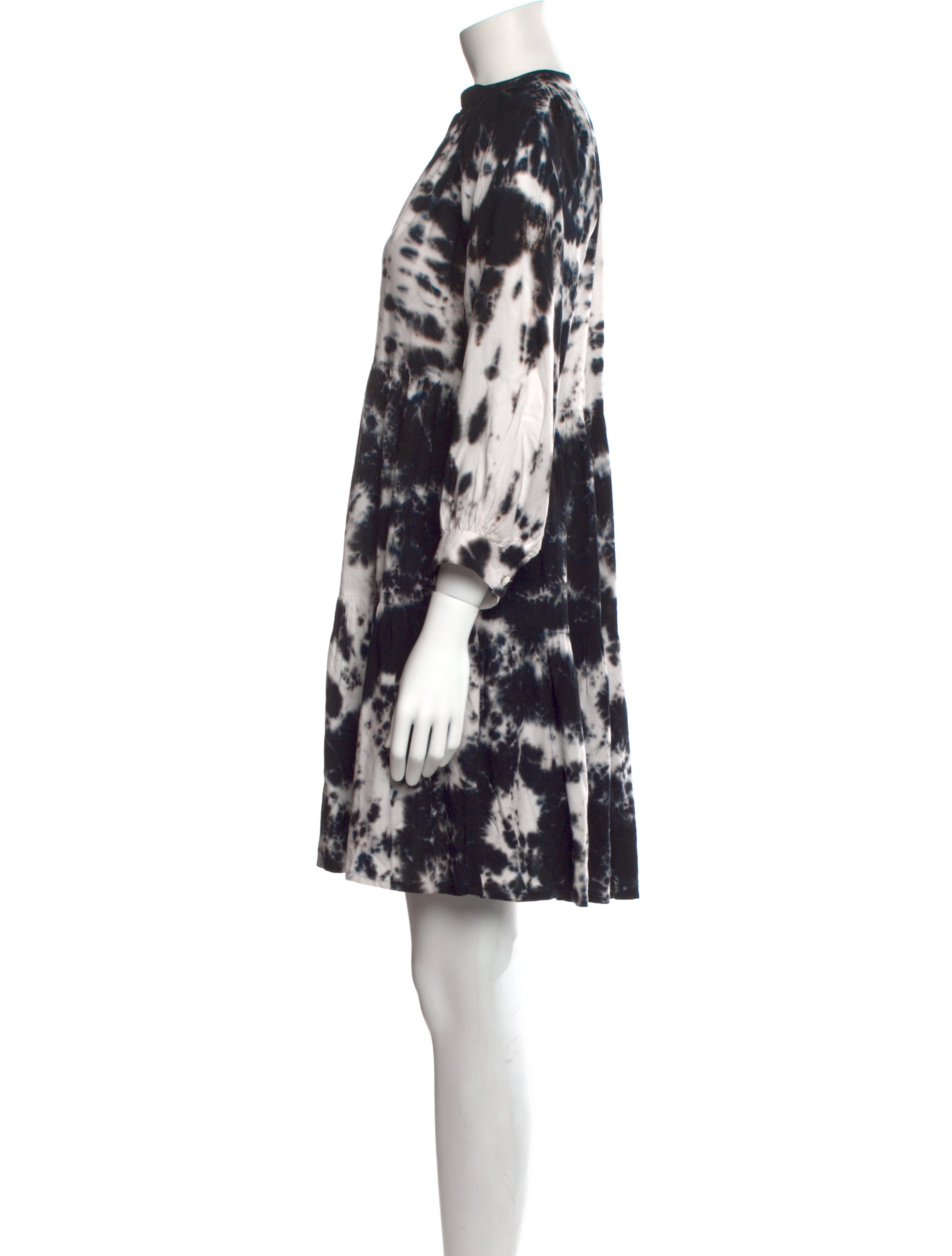 Area Printed Mini Dress