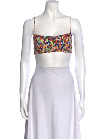 Area Loungewear Printed Crystal Embellishments Lounge Set M