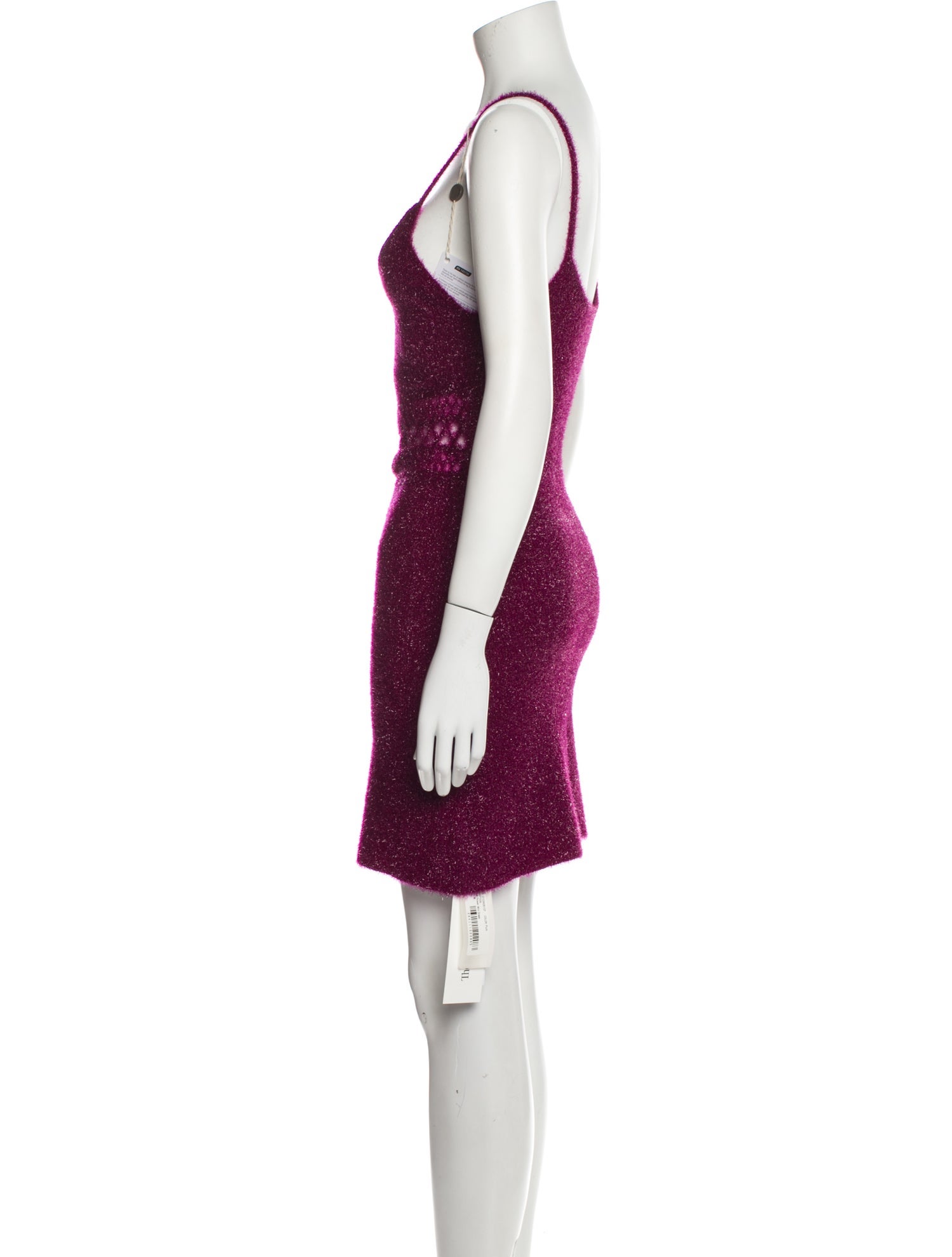 Area Scoop Neck Mini Dress w/ Tags