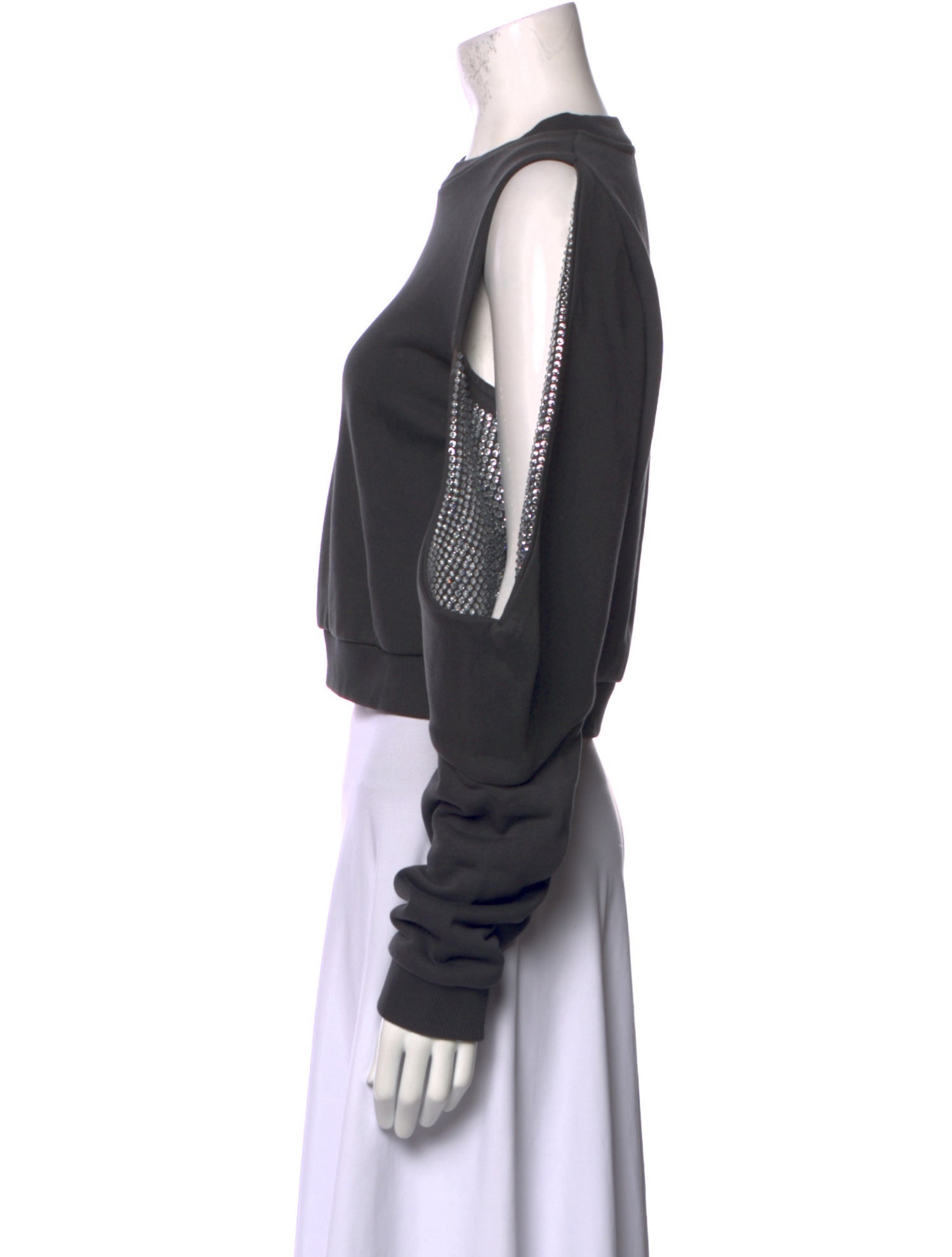 Area Crew Neck Long Sleeve Blouse w/ Tags