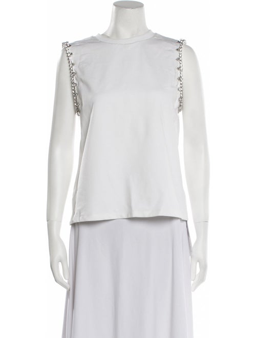 Area Crew Neck Sleeveless Top