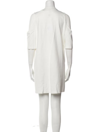 Area Crew Neck Mini Dress