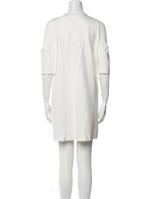 Area Crew Neck Mini Dress