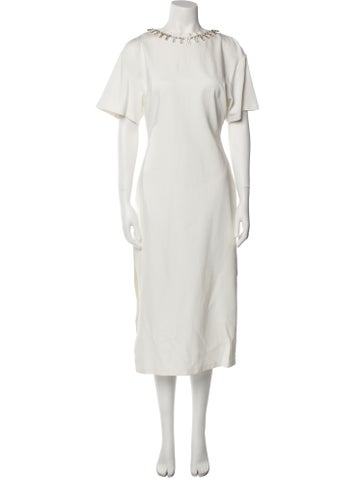 Area Dresses Crew Neck Long Dress M