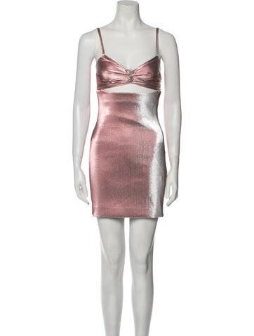 Area Dresses V-Neck Mini Dress XS