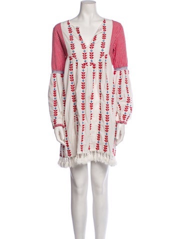 Area Dresses Striped Mini Dress M