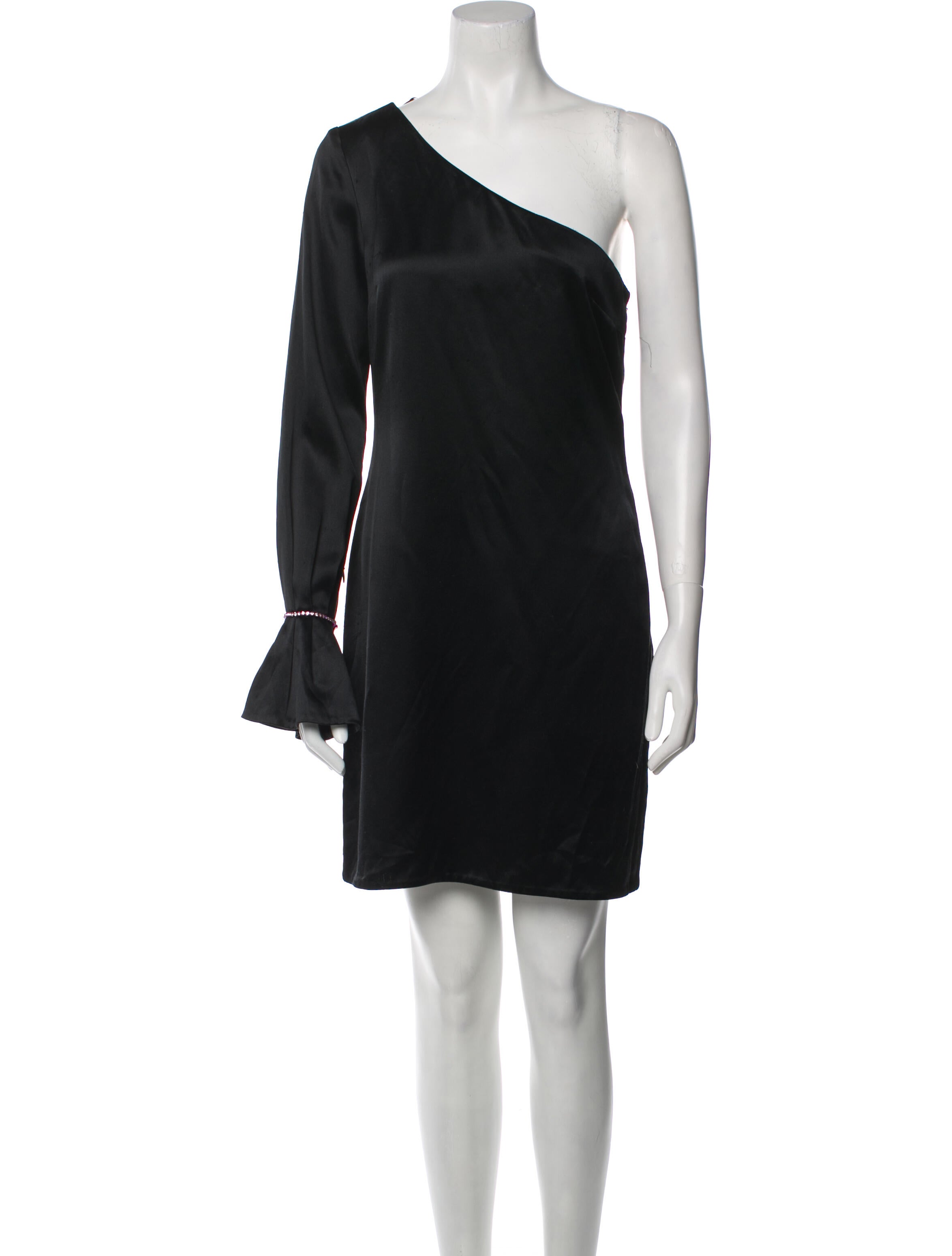 Area Silk Mini Dress