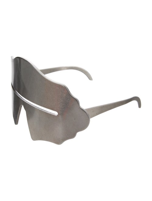 Area Shield Mirrored Sunglasses
