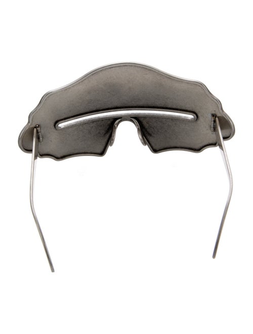 Area Shield Mirrored Sunglasses