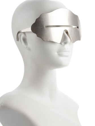 Area Shield Mirrored Sunglasses