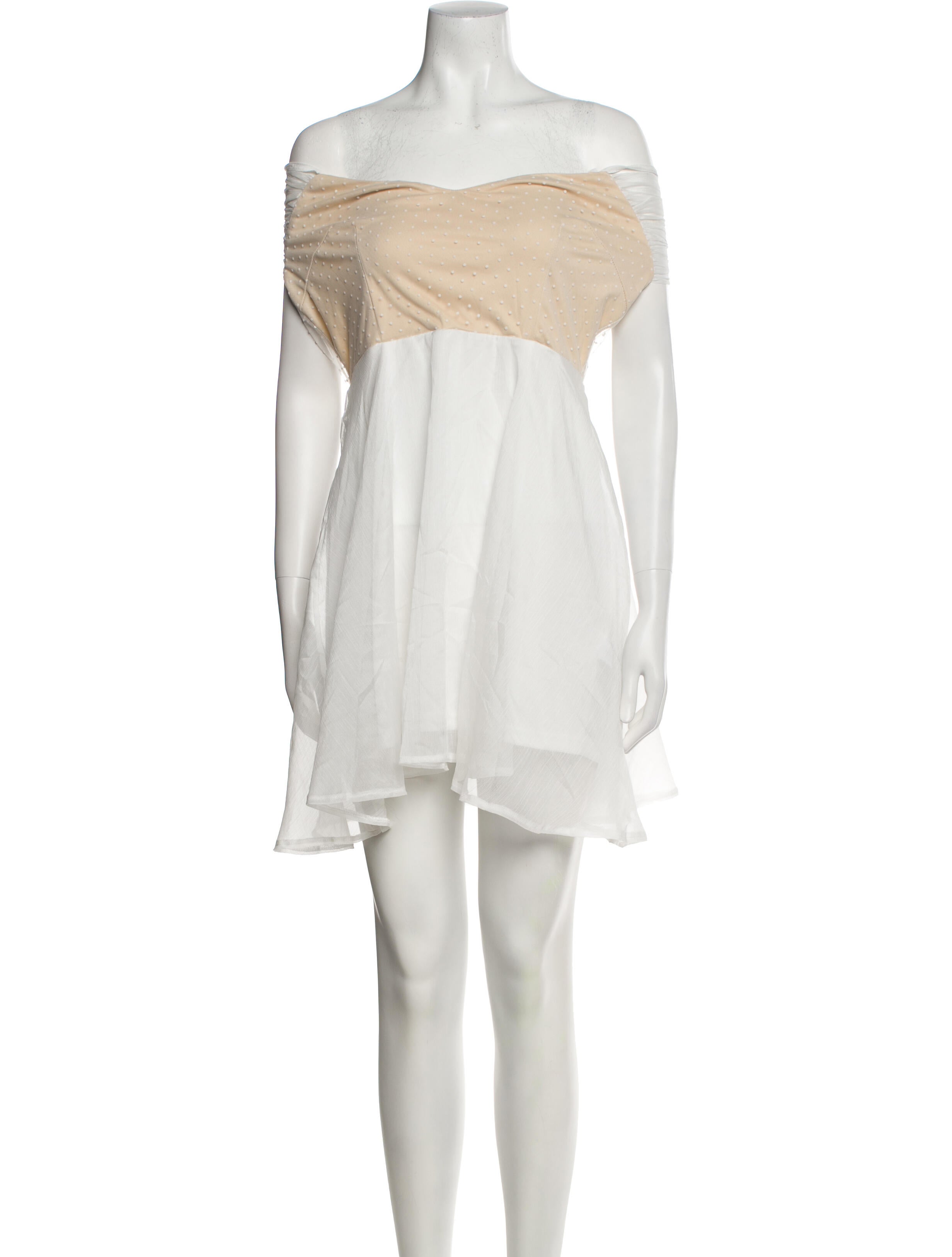 Area Off-The-Shoulder Mini Dress w/ Tags