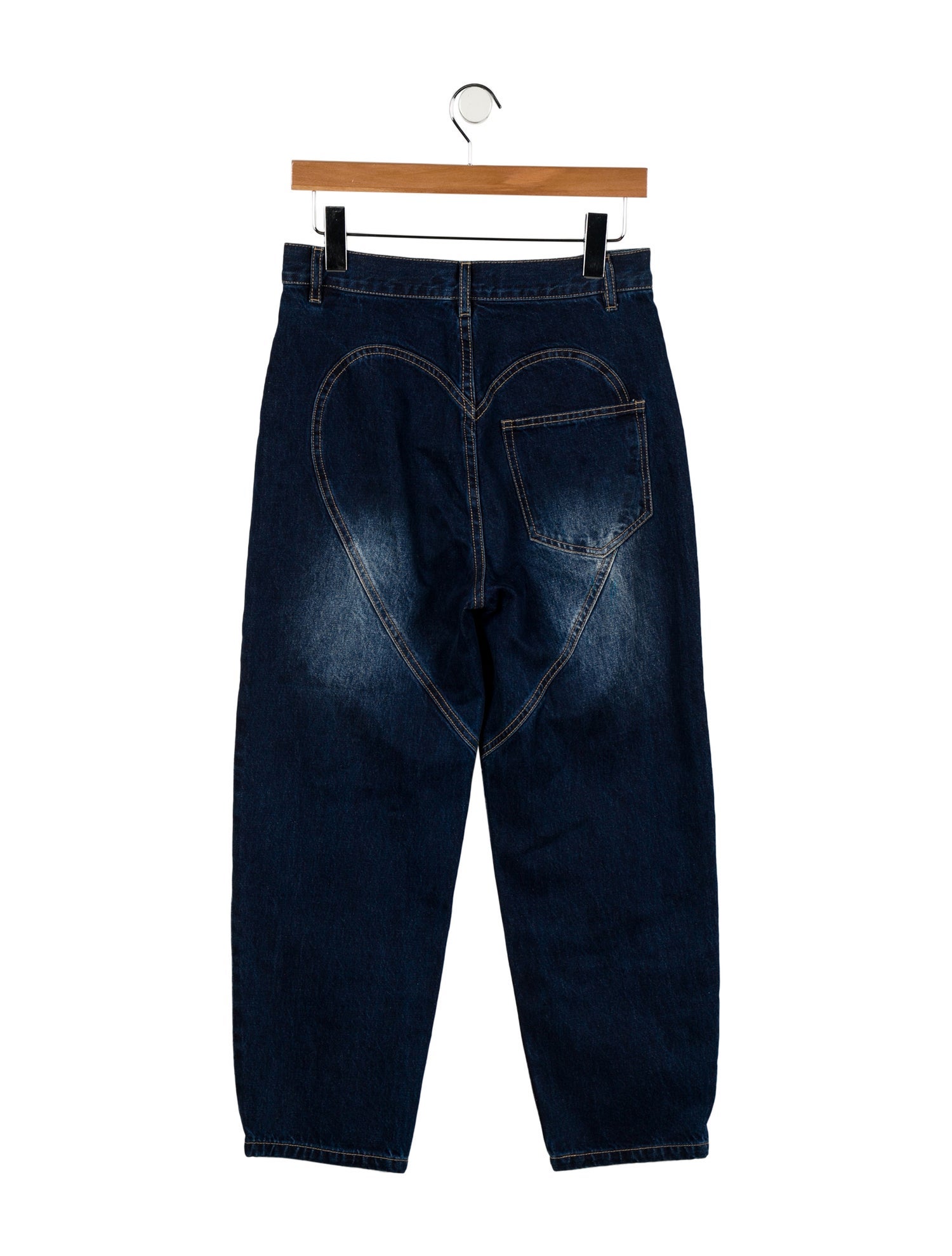 Area High-Rise Straight Leg Jeans