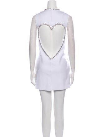 Area Crew Neck Mini Dress