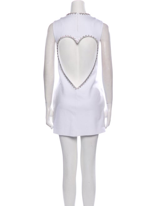 Area Crew Neck Mini Dress