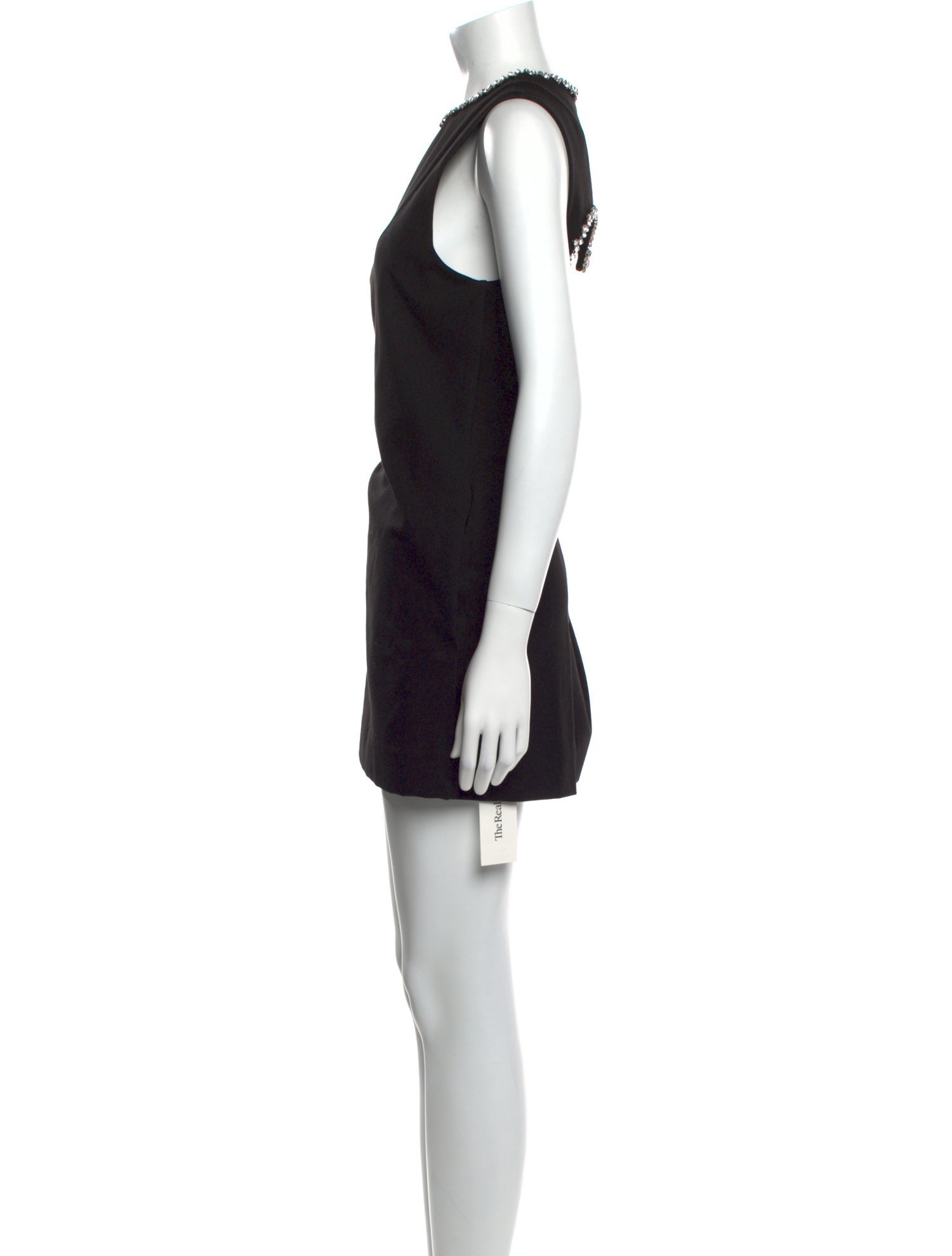 Area Crew Neck Mini Dress