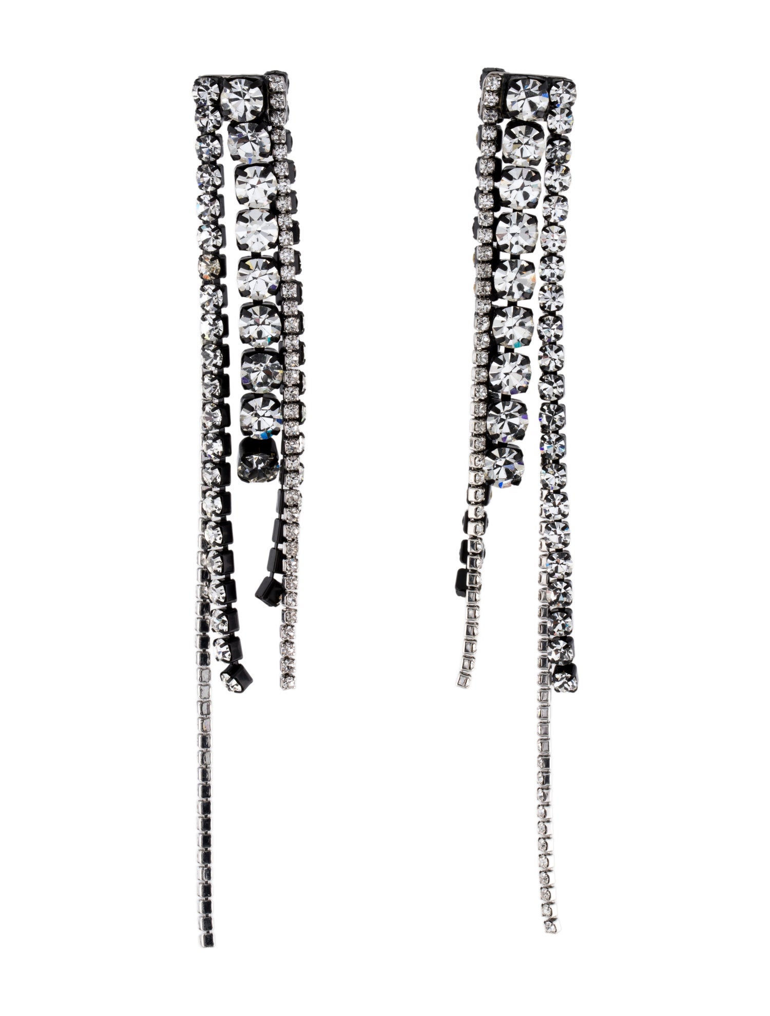 Area Crystal Chandelier Earrings