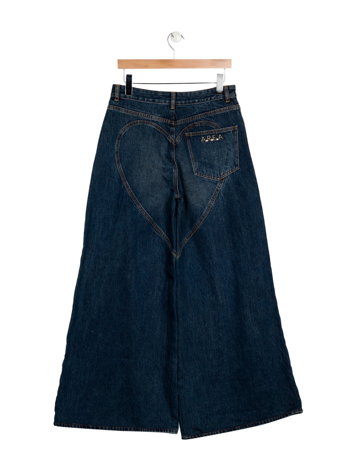 Area High-Rise Wide Leg Jeans