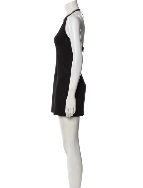 Area Halterneck Mini Dress