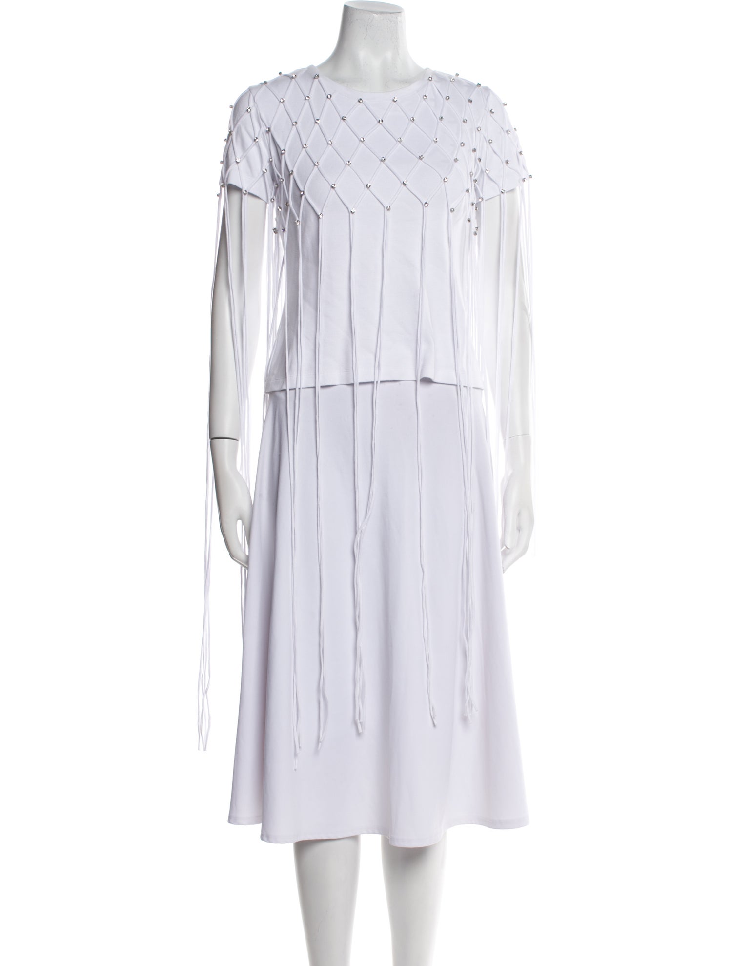 Area Crew Neck Short Sleeve Tunic