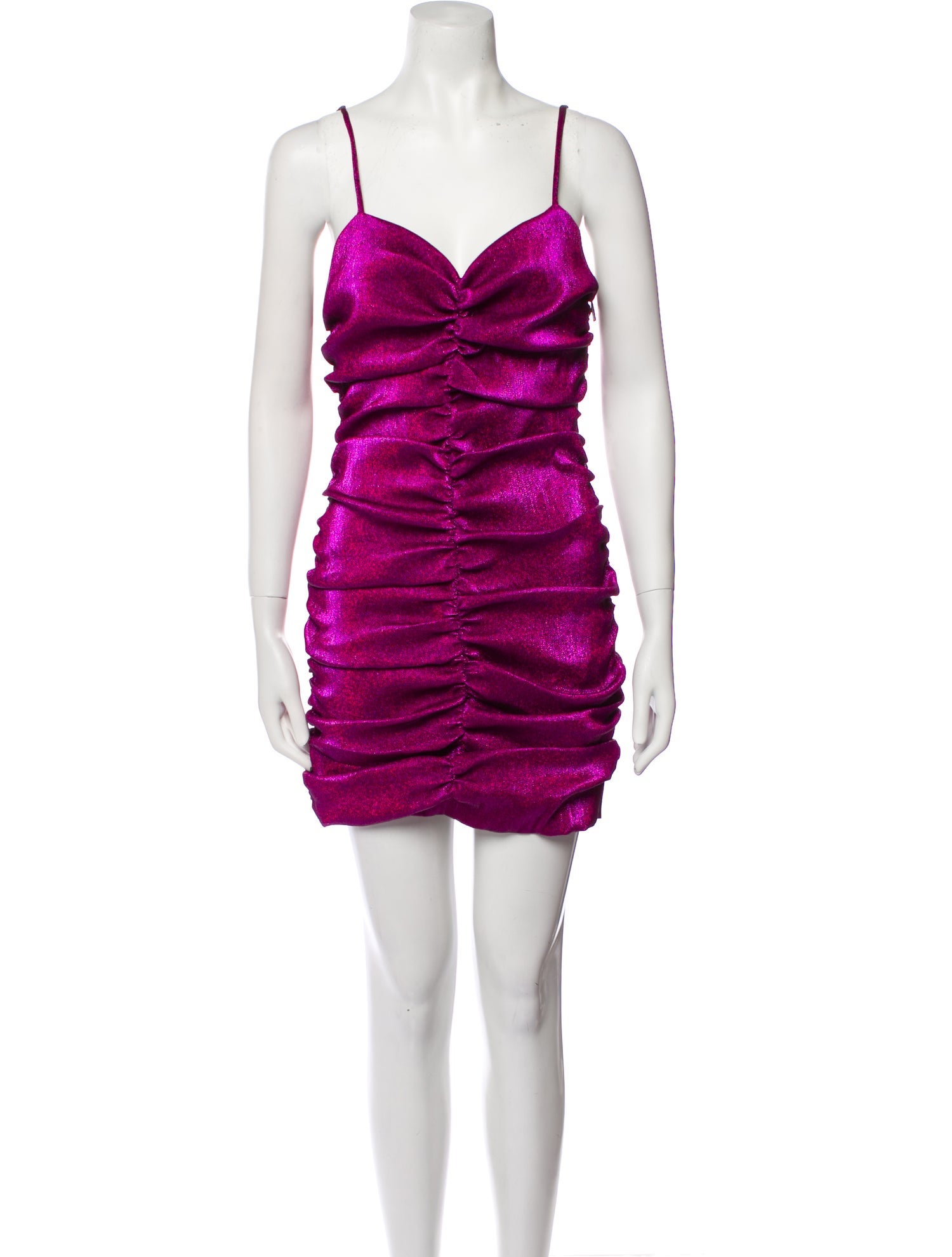 Area V-Neck Mini Dress