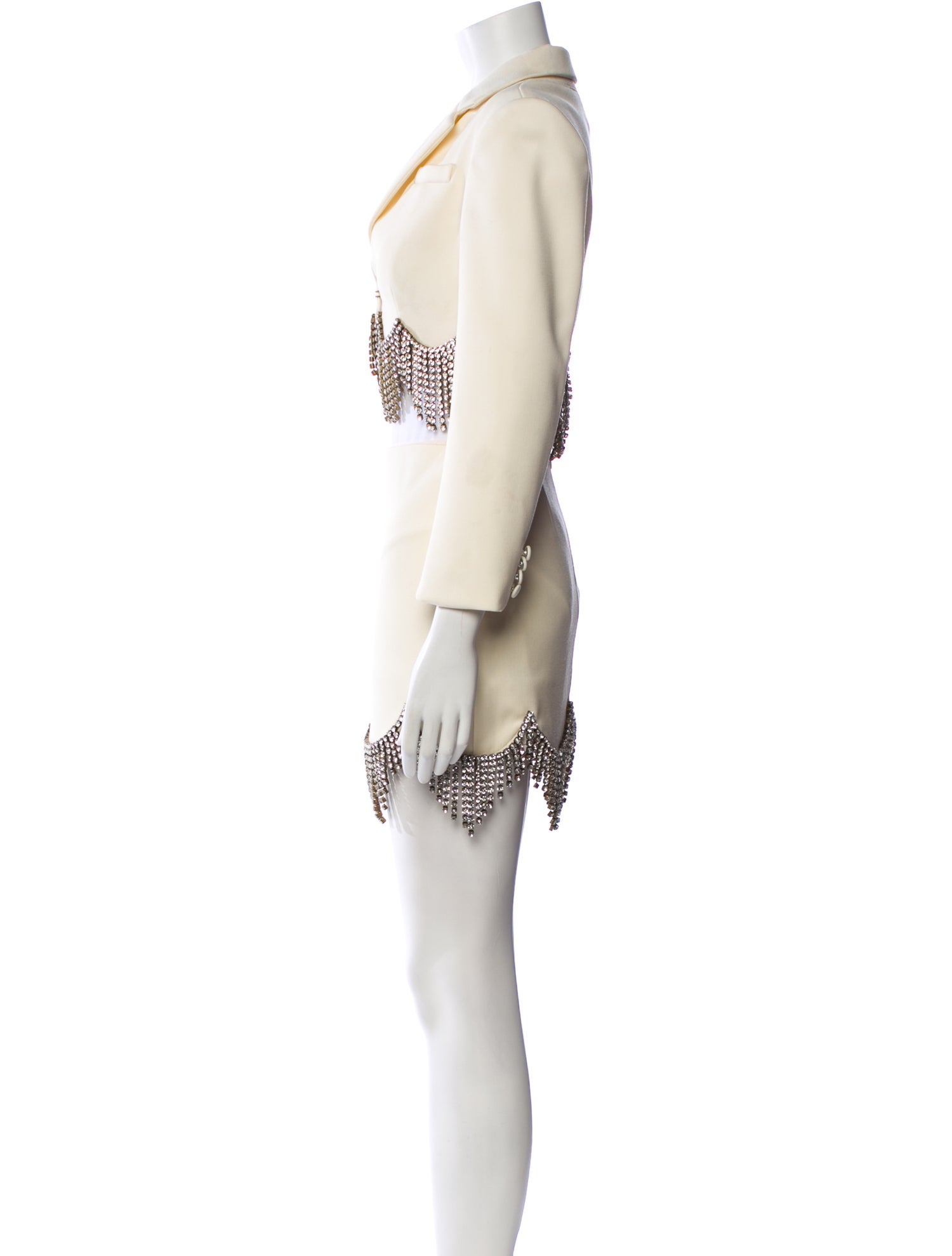 Area Virgin Wool Printed Skirt Set