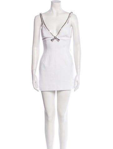 Area Dresses V-Neck Mini Dress S