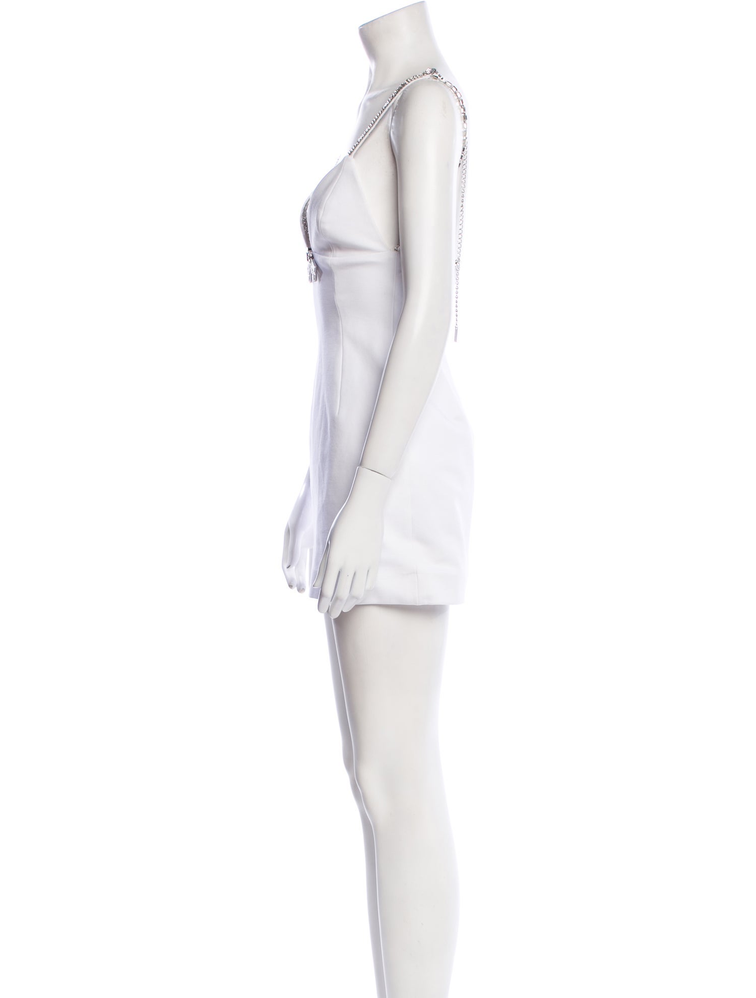 Area V-Neck Mini Dress w/ Tags