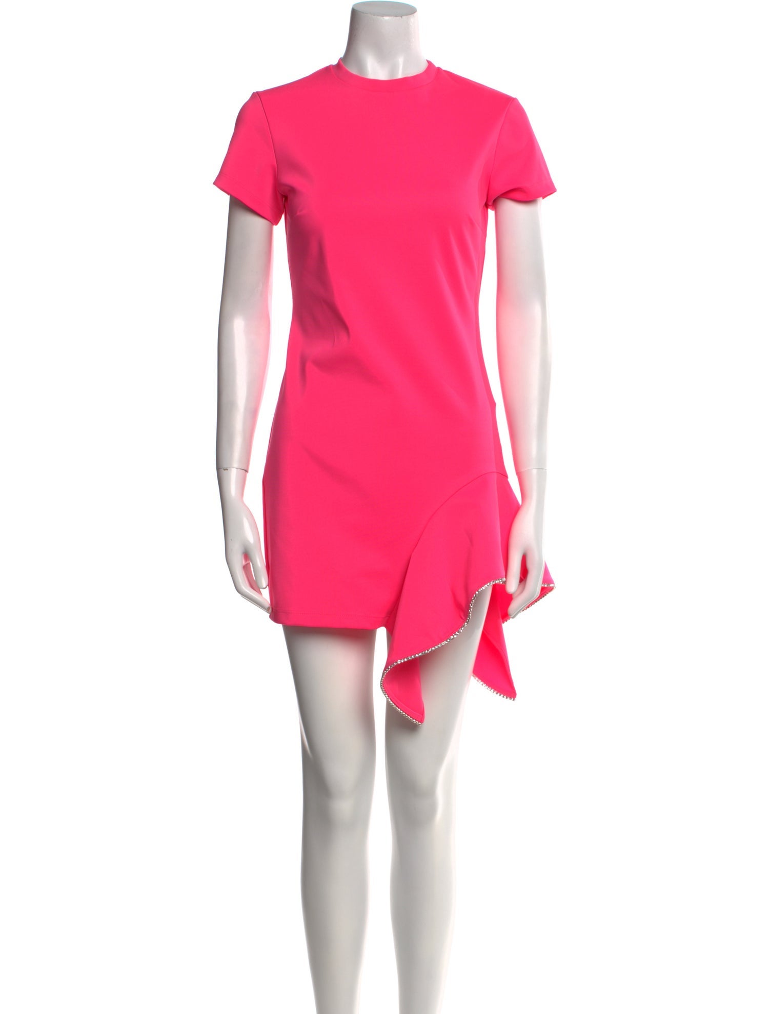 Area Crew Neck Mini Dress