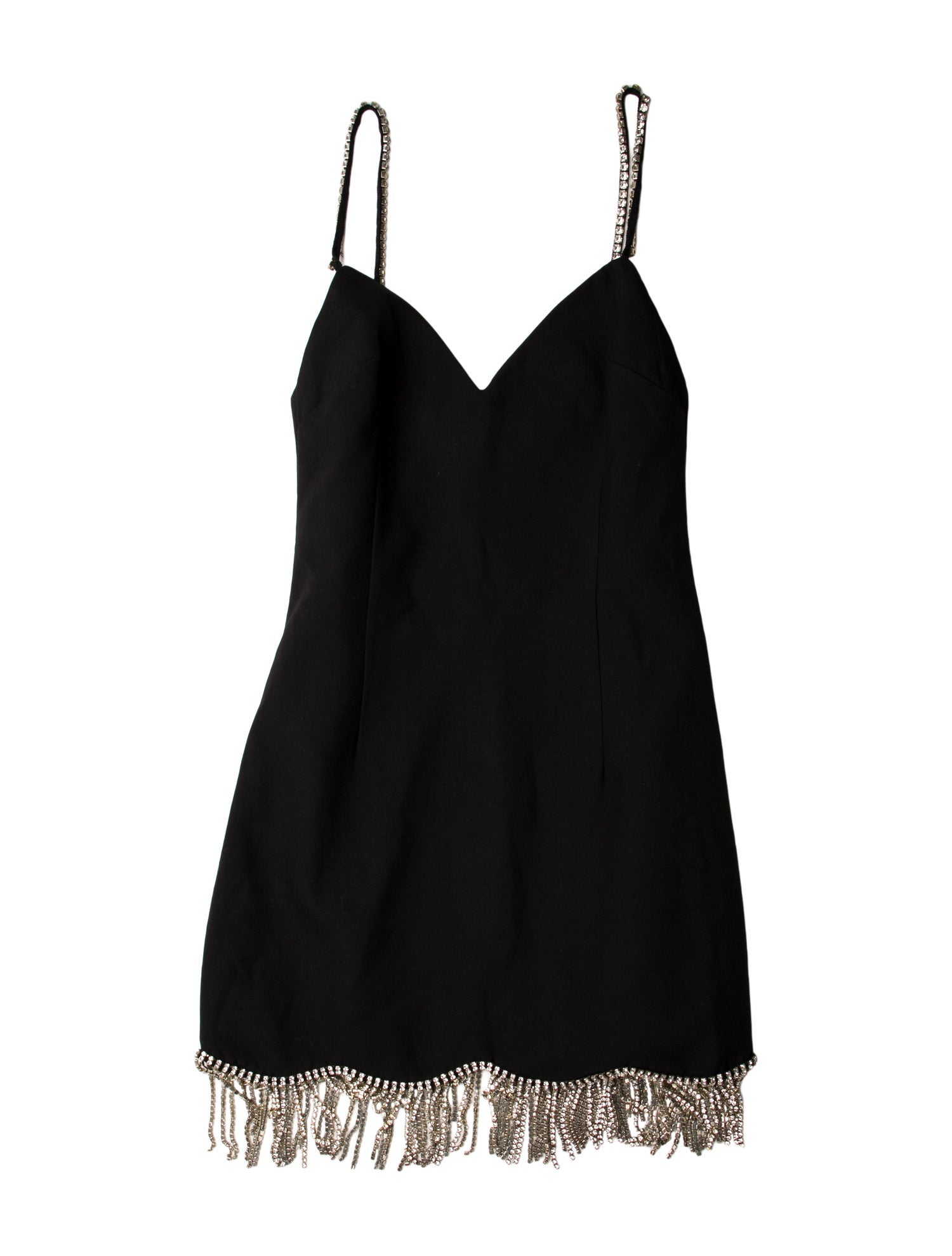 Area V-Neck Mini Dress