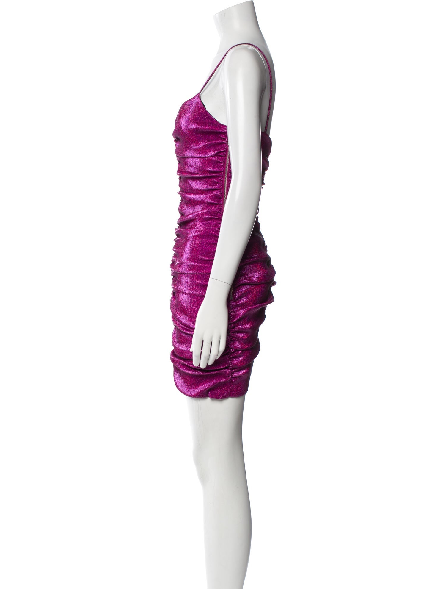 Area V-Neck Mini Dress