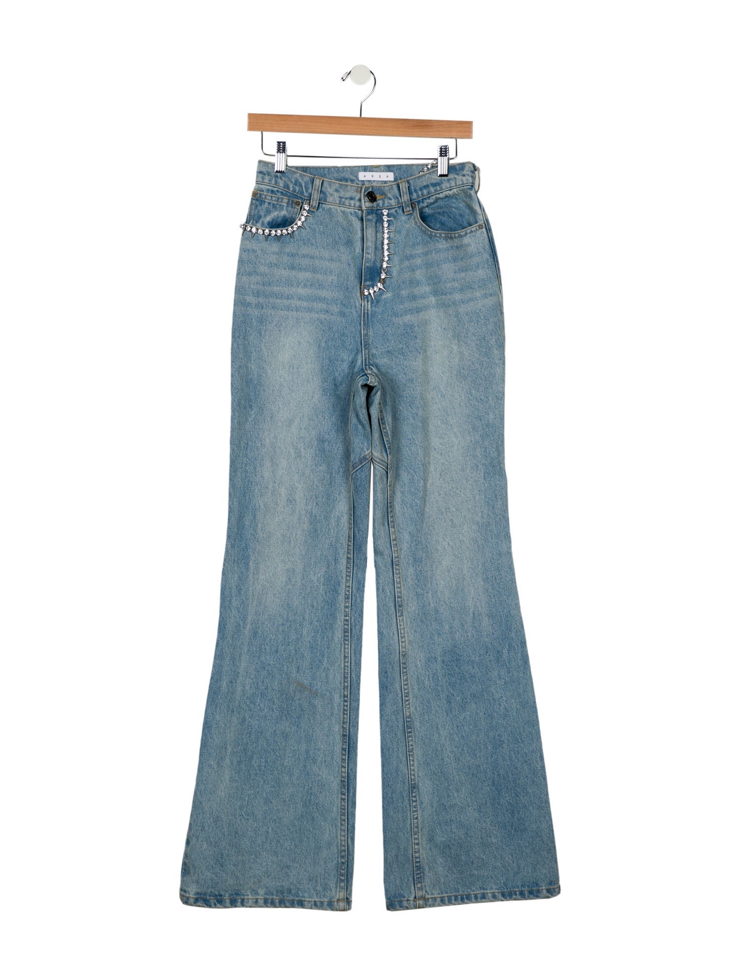 Area High-Rise Wide Leg Jeans