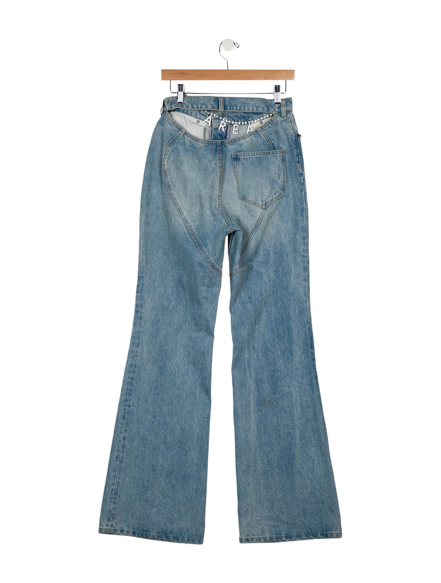 Area High-Rise Wide Leg Jeans