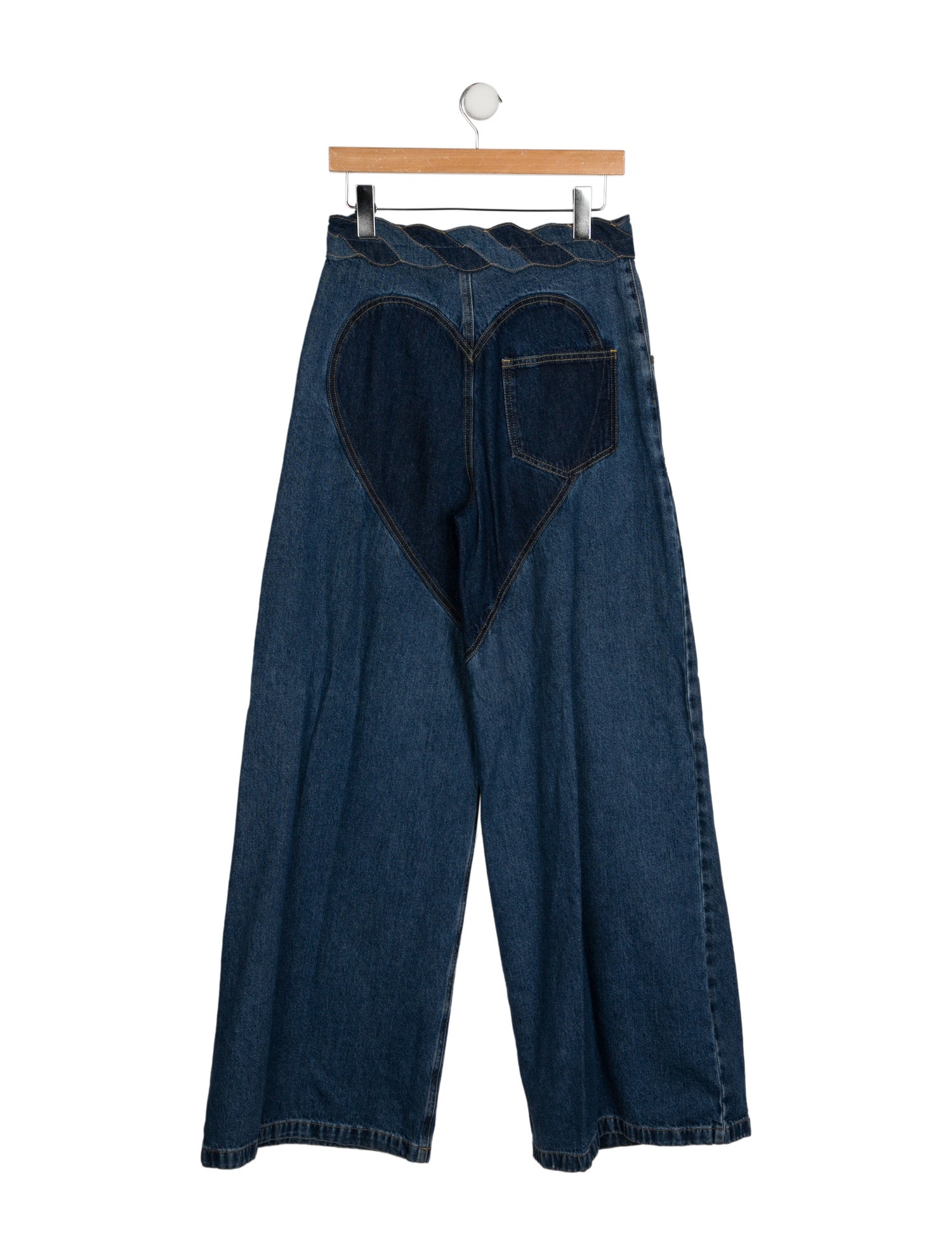 Area High-Rise Wide Leg Jeans