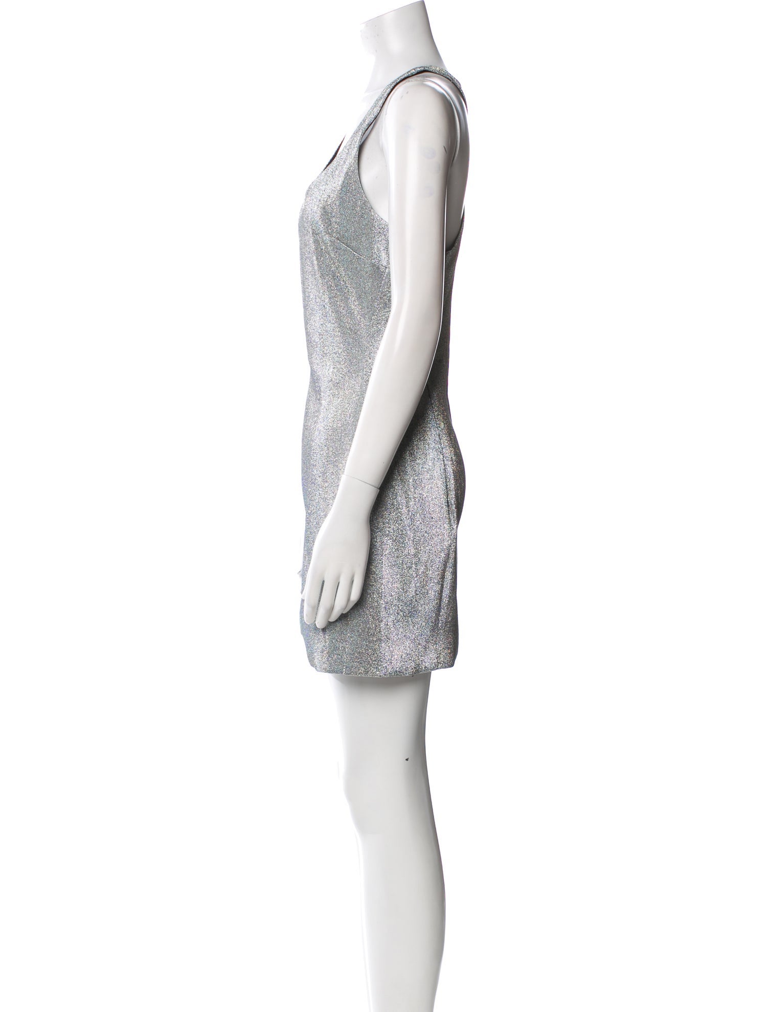 Area Scoop Neck Mini Dress w/ Tags