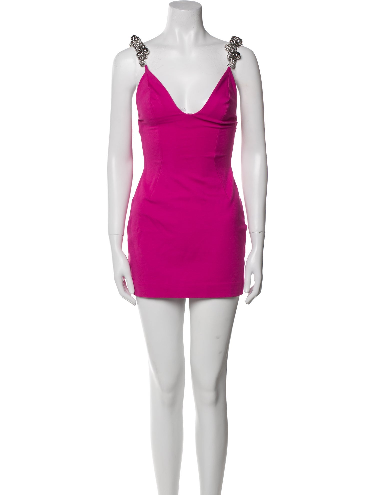 Area V-Neck Mini Dress w/ Tags