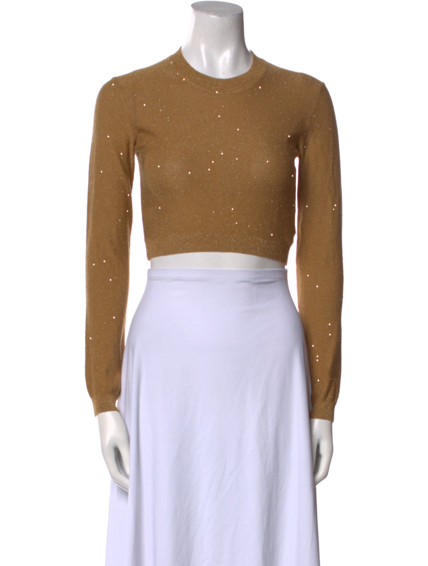 Area Silk Crew Neck Sweater