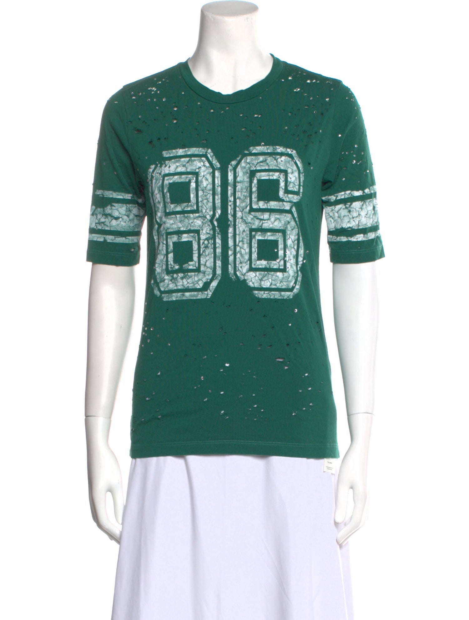 Area Graphic Print Crew Neck T-Shirt