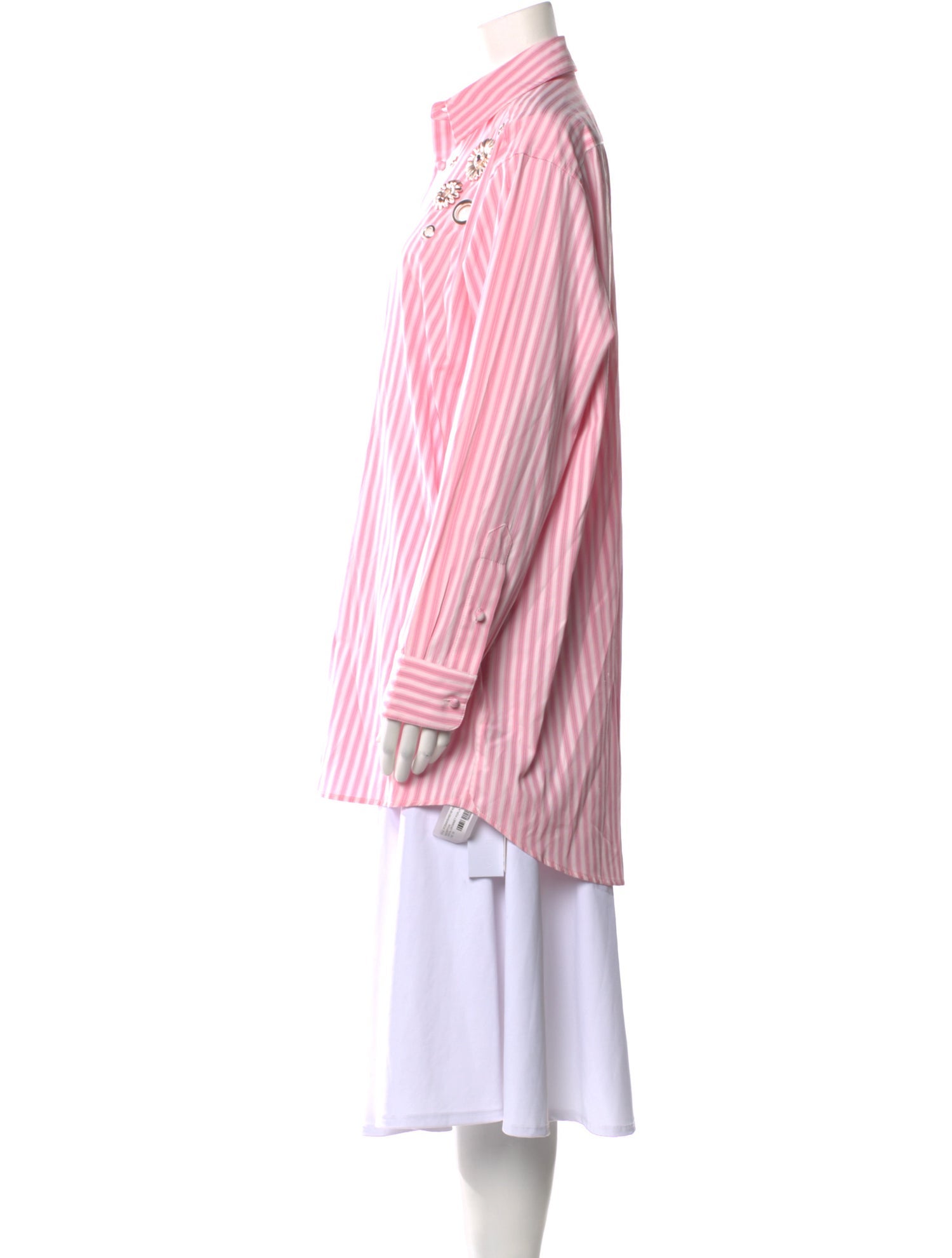 Area Striped Long Sleeve Tunic w/ Tags