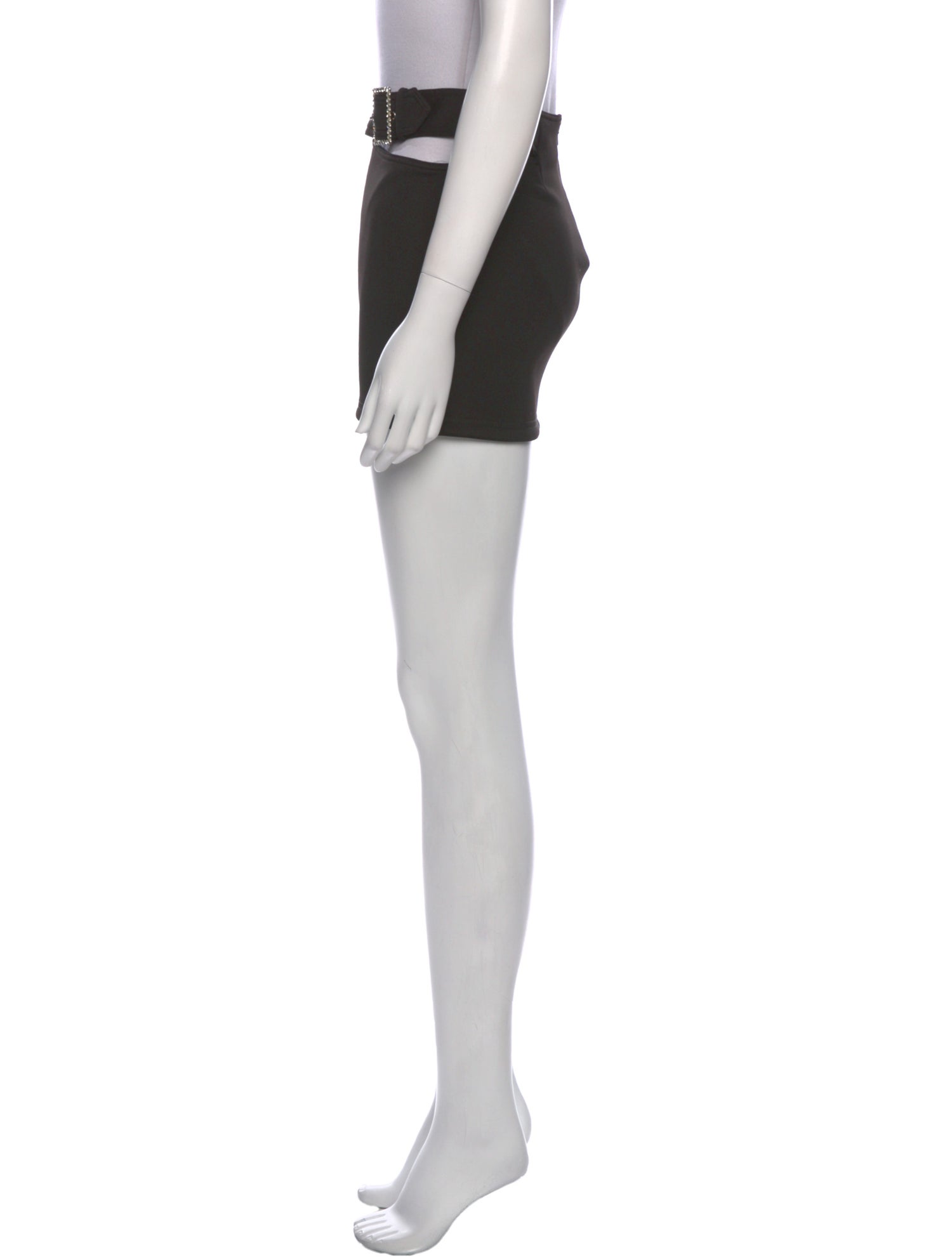 Area Tassel Accents Mini Skirt