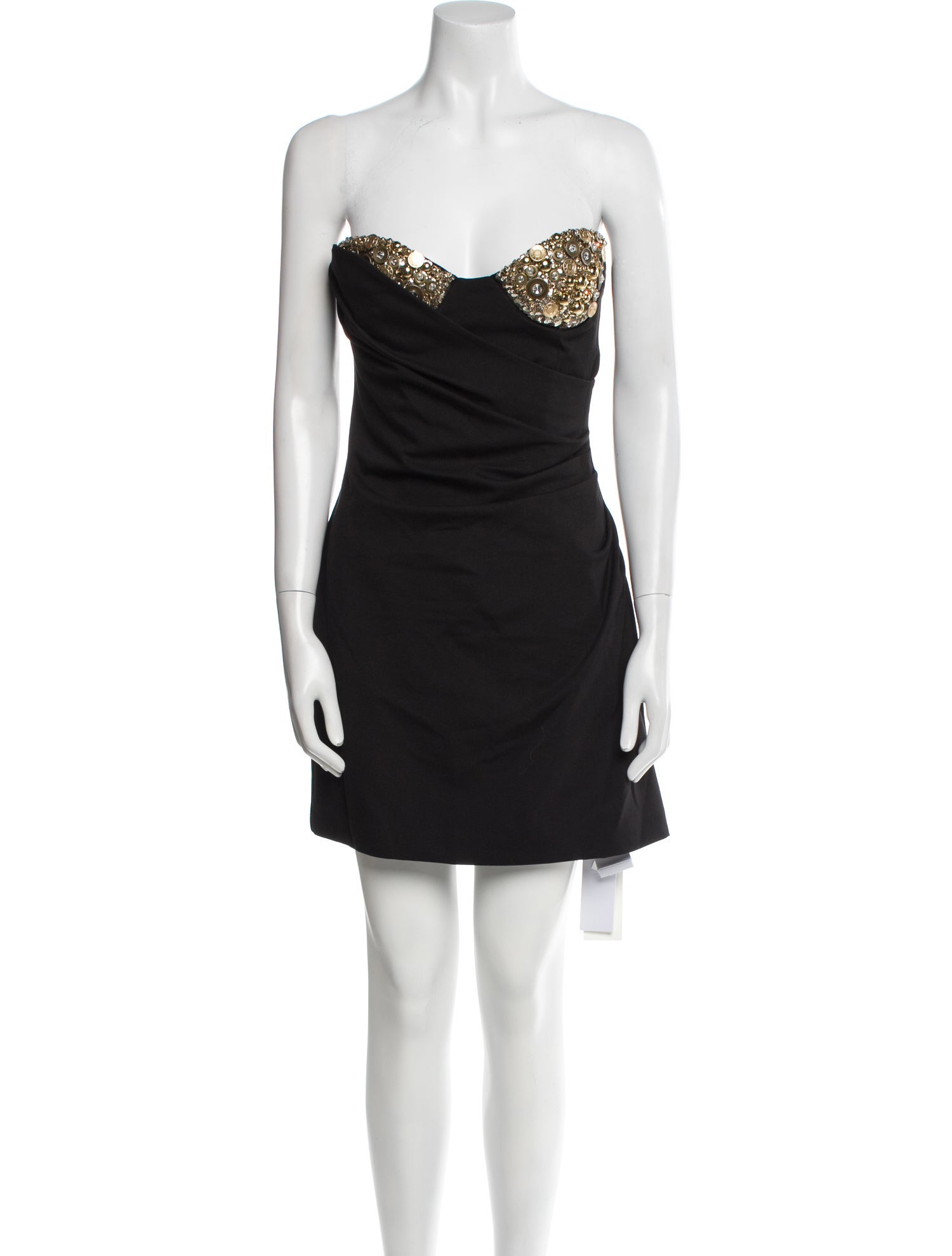 Area Strapless Mini Dress w/ Tags