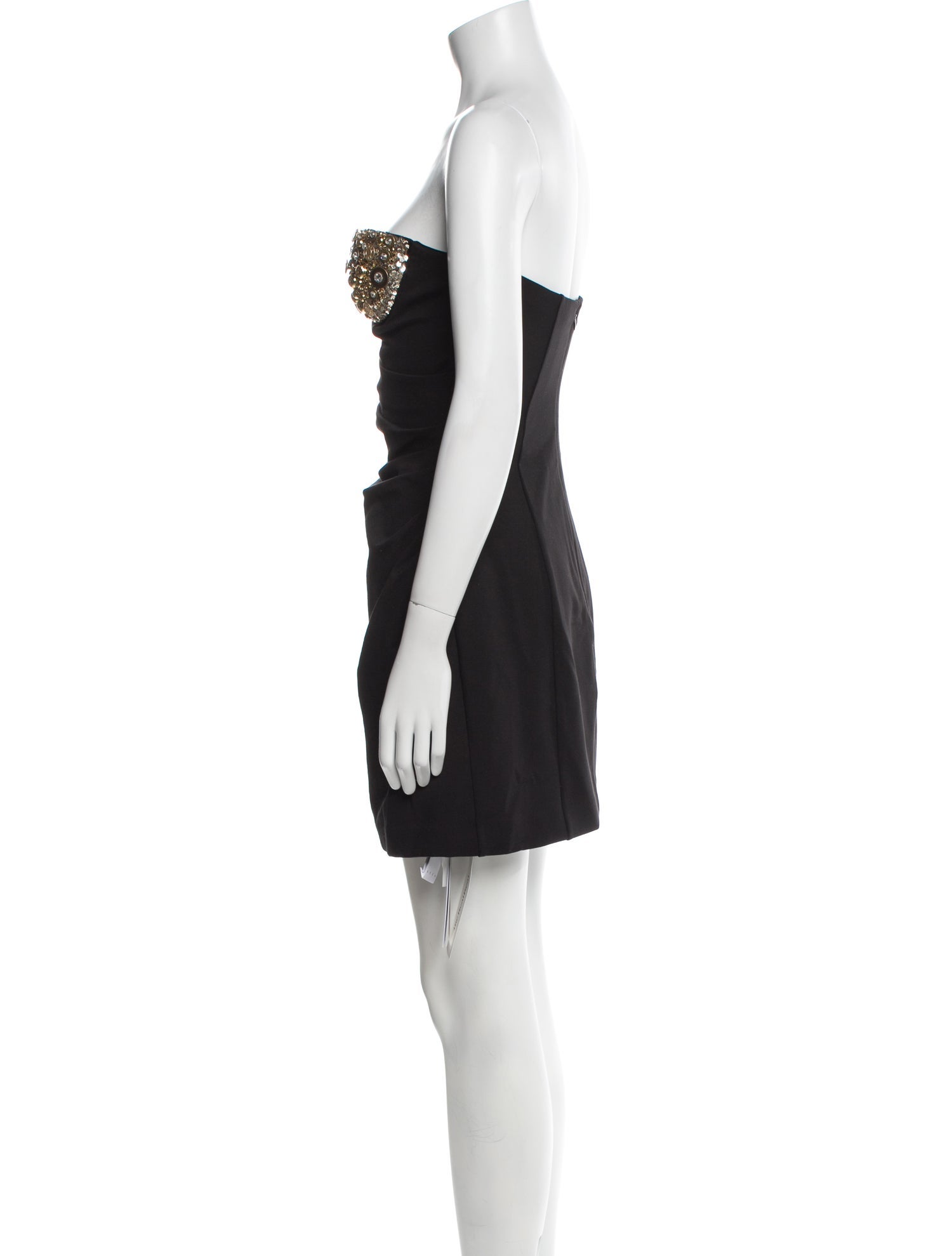 Area Strapless Mini Dress w/ Tags