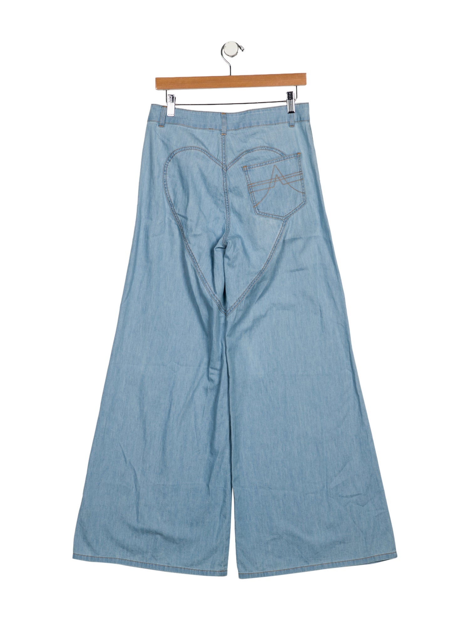 Area High-Rise Wide Leg Jeans