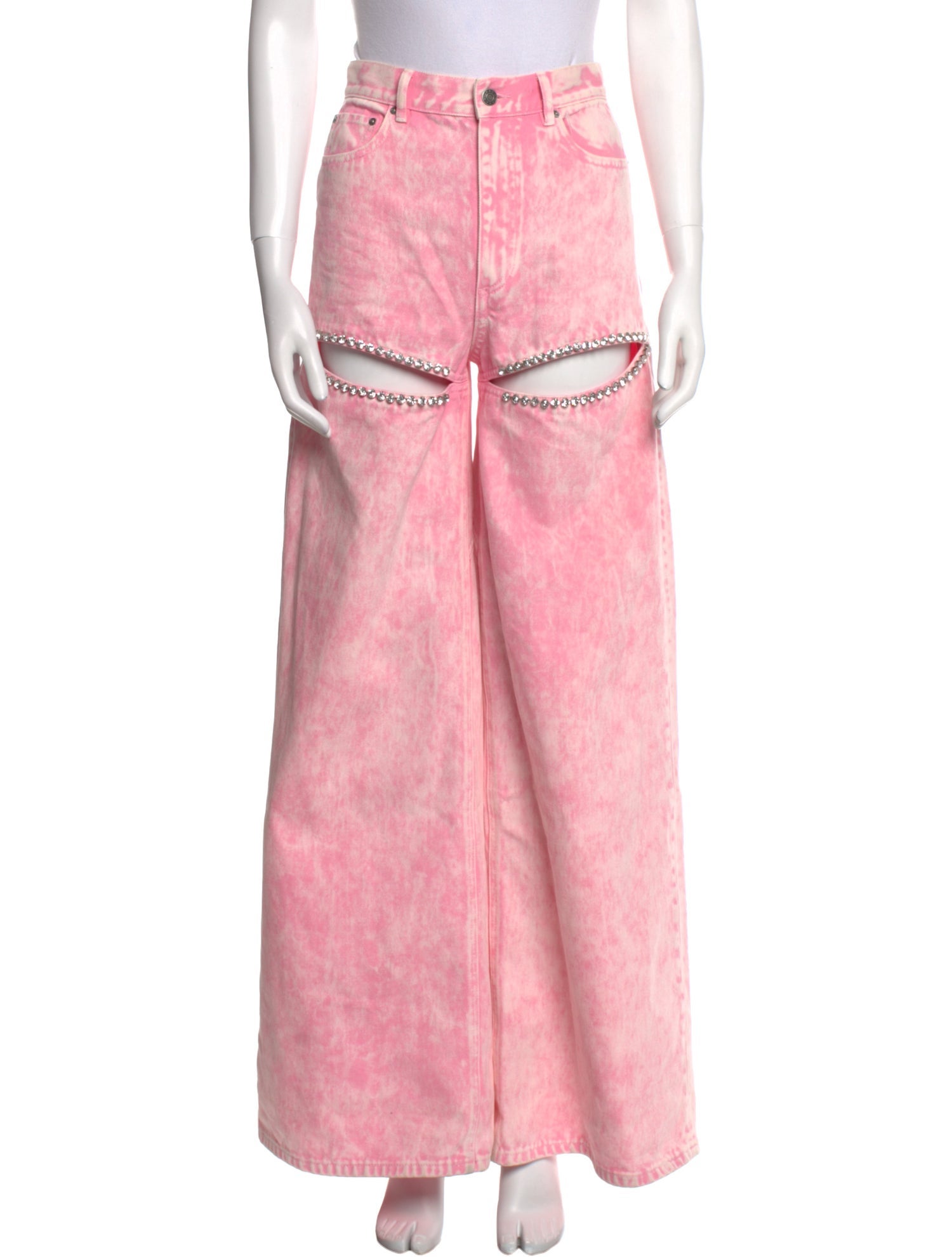 Area High-Rise Wide Leg Jeans