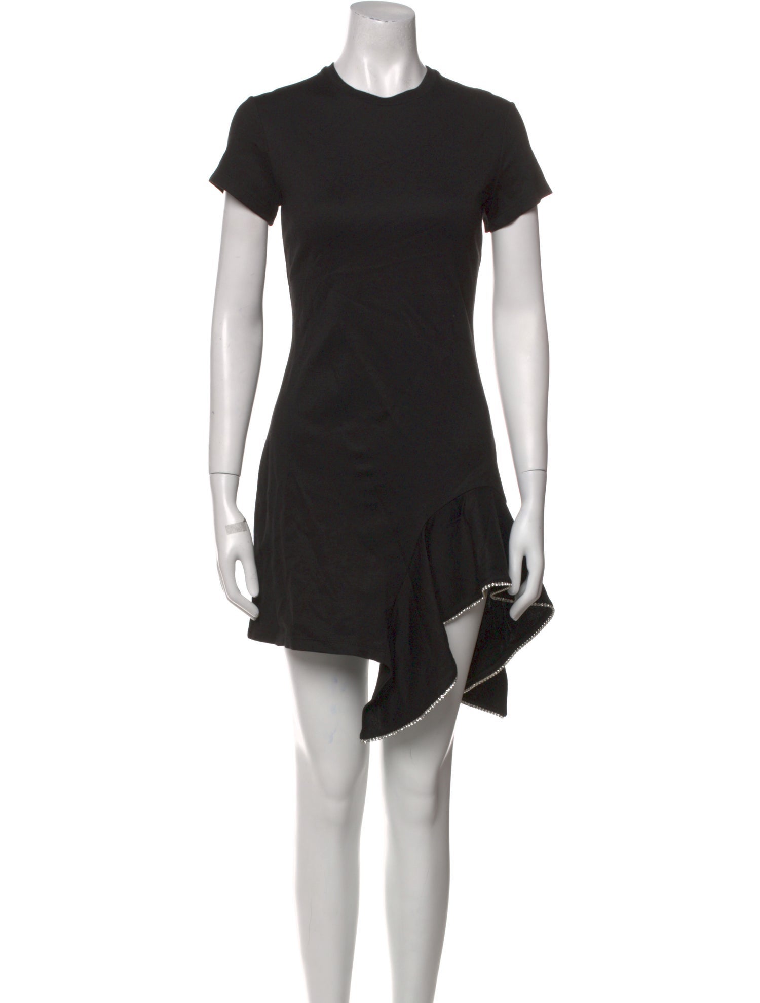 Area Crew Neck Knee-Length Dress
