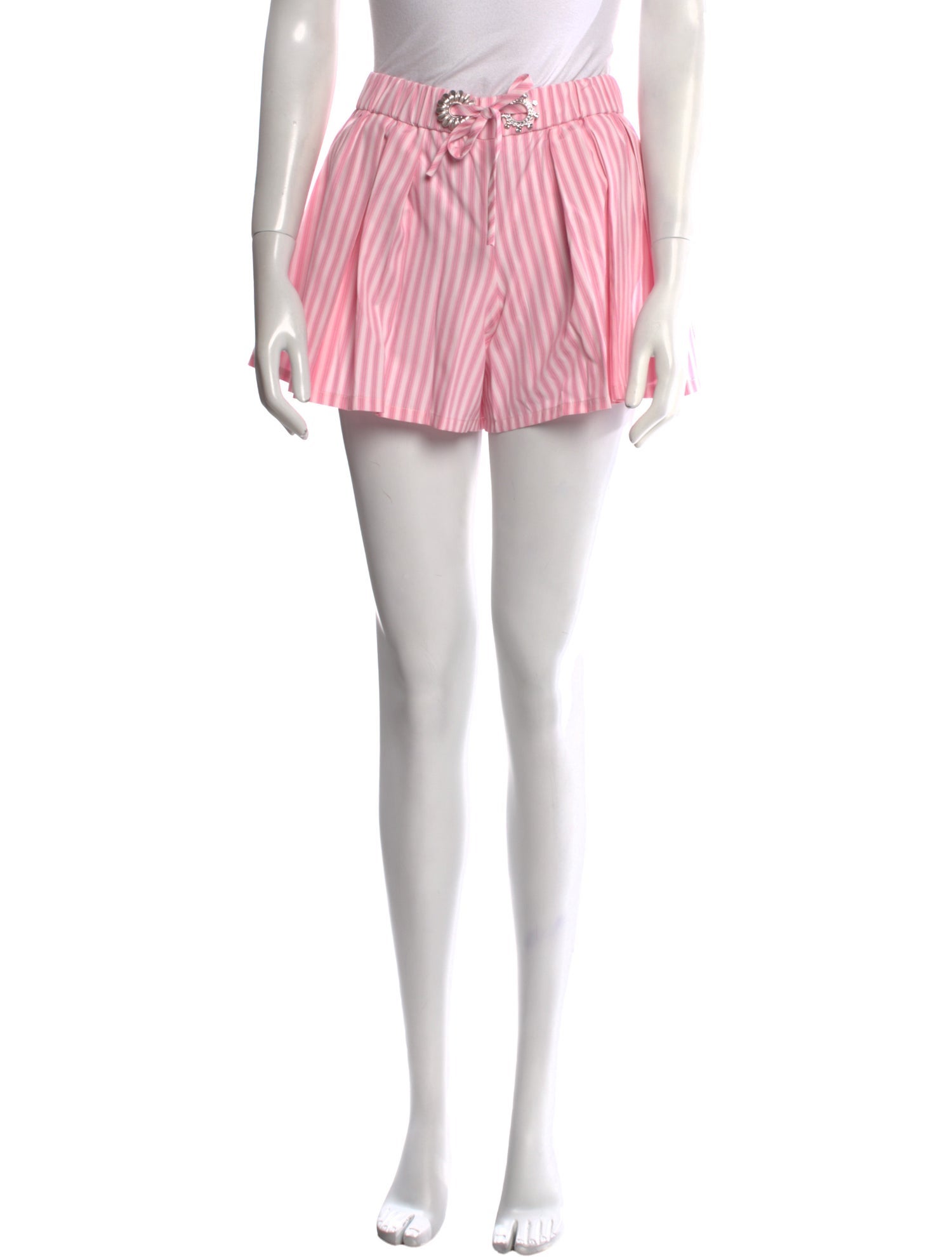 Area Striped Mini Shorts w/ Tags