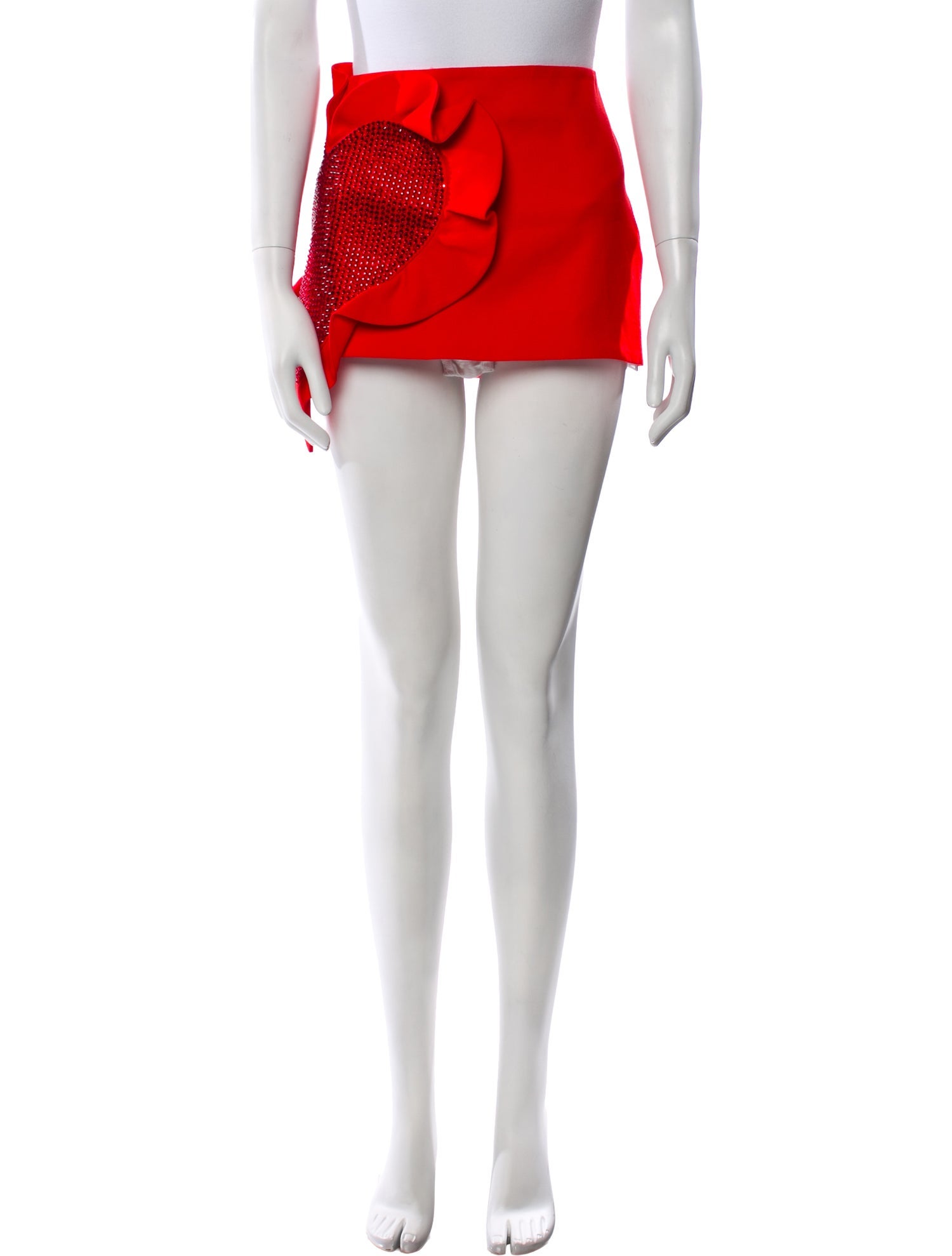 Area Virgin Wool Mini Skirt w/ Tags