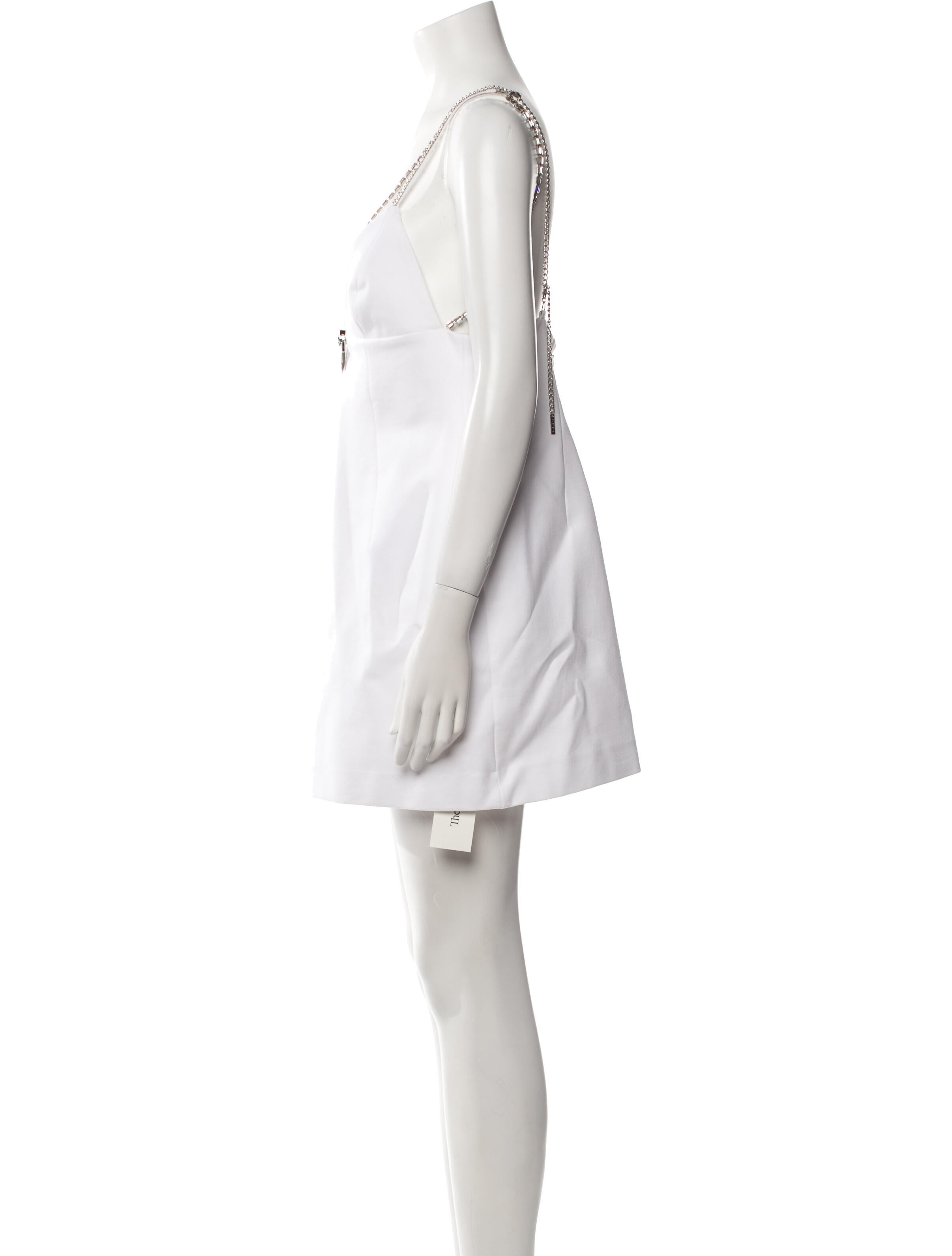 Area V-Neck Mini Dress