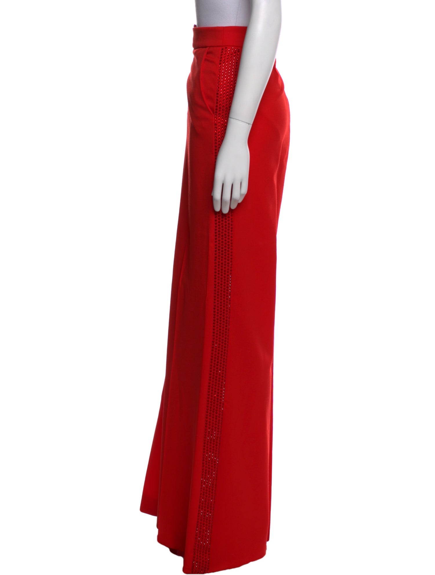 Area Wool Wide Leg Pants