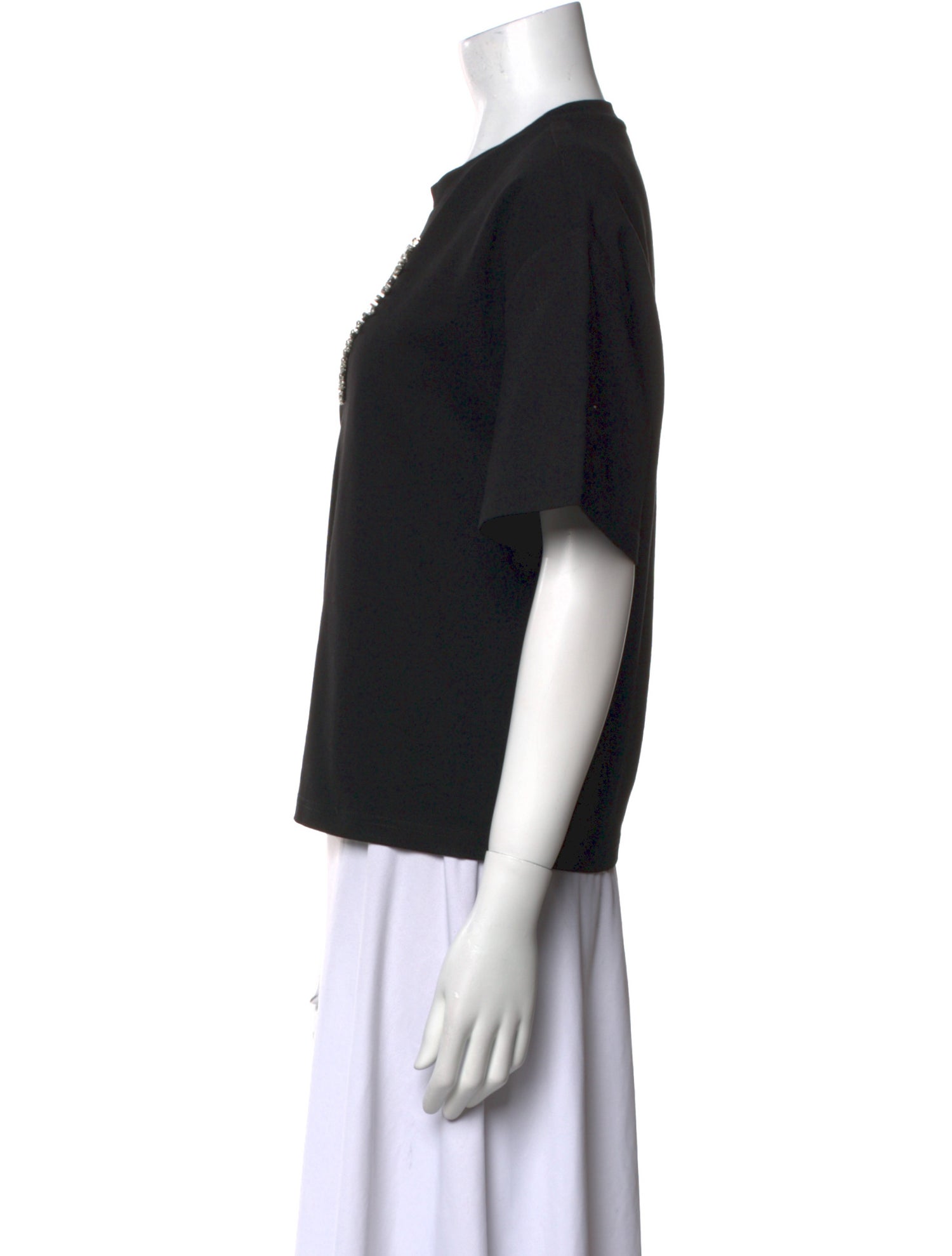 Area Graphic Print Crew Neck T-Shirt