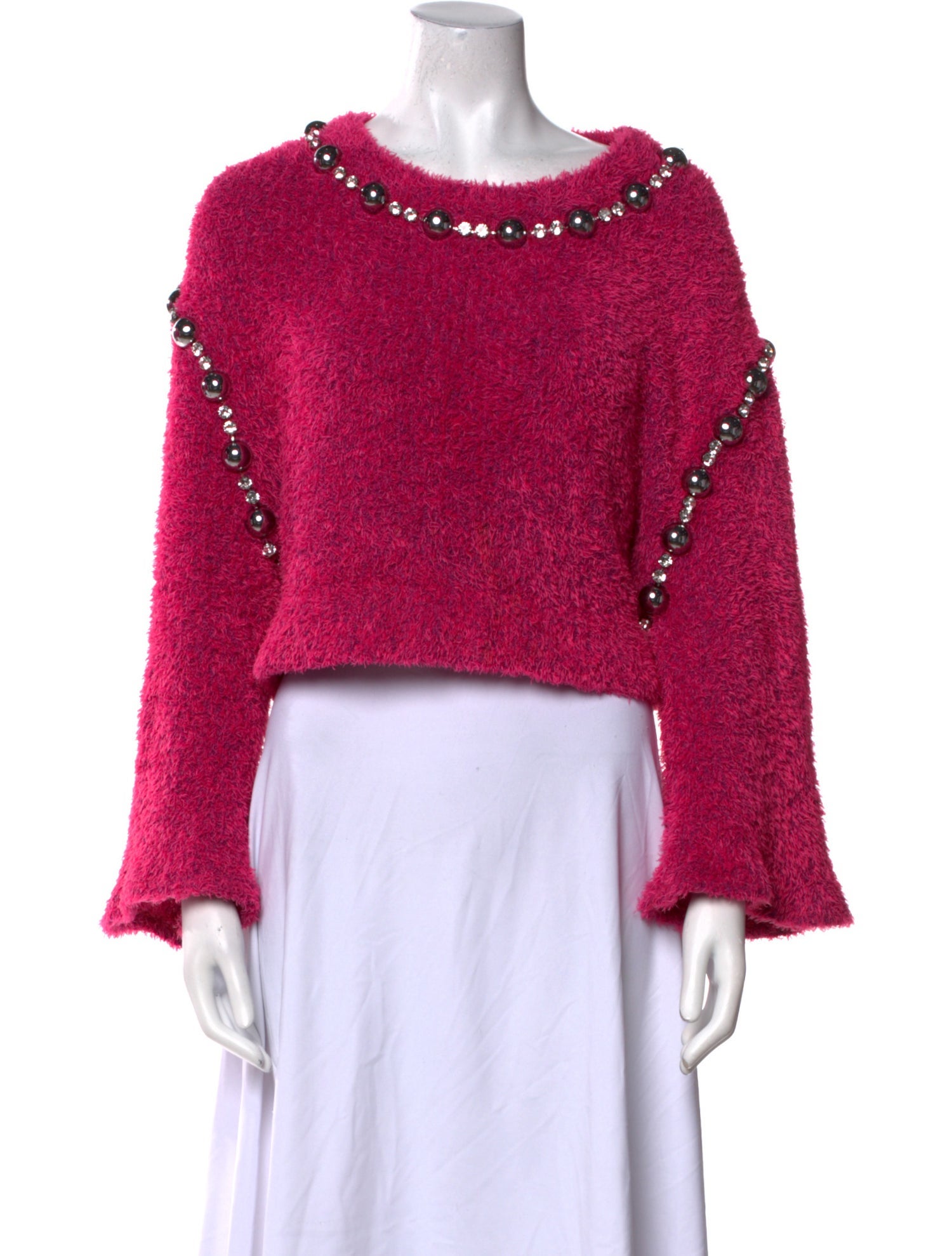 Area Scoop Neck Sweater